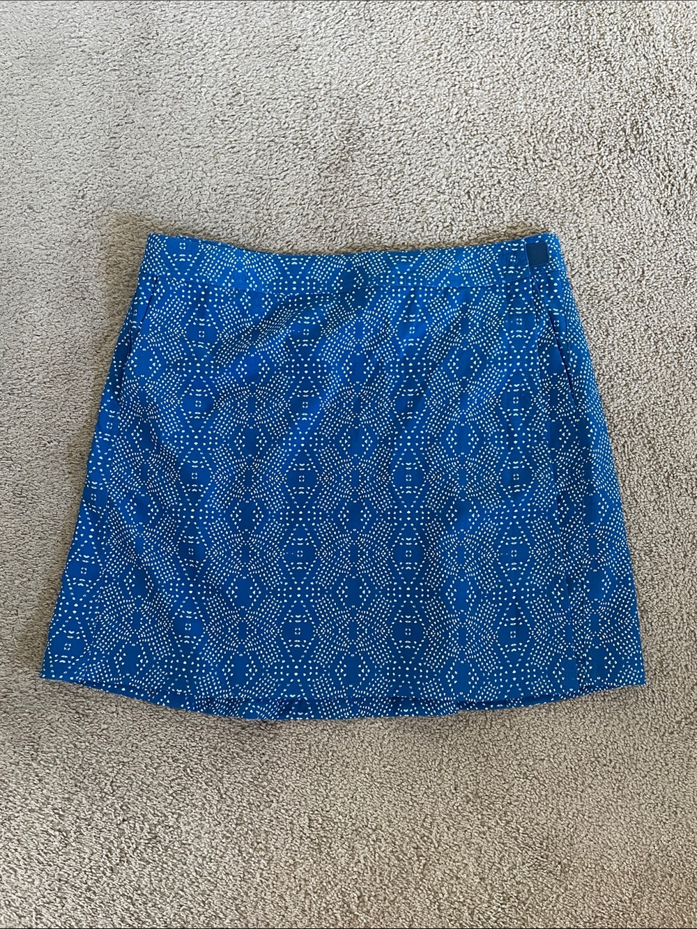 Rip Skirt Hawaii Blue Printed Athleisure Wrap Skirt L Beachy Surf Vacation Boho